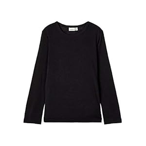 NAME IT NKMWANG WOOL PLAIN LS TOP XX jongens shirt met lange mouwen