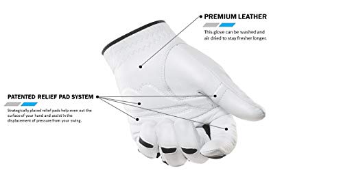 Bionic-Gloves-Mens-StableGrip-Golf-Glove-W-Patented-Natural-Fit-Technology-Made-from-Long-Lasting-Durable-Genuine-Cabretta-Leather
