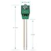 Atree Soil pH Meter, 3-in-1 Soil Test Kits with Moisture,Light and PH Tester for Garden, Farm, Lawn, Plants, Indoor & Outdoor (No Battery Needed)thumb 2