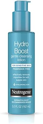 neutrogena hydro boost sensitive cleanser