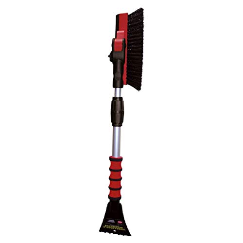 Petex 46020000 garde/ijskrabber 4602 met rubberen lip, bezem 90° draaibaar, telescoopstang, verschillende kleuren - Afbeelding 3