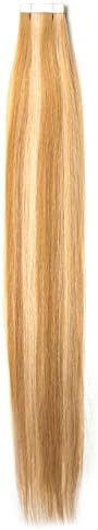 Bohyme Tape-In Skin Weft 100% Remi Human Hair Extensions (26", H27/BL613)