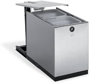 Idea Cubos desmontables Cubo Eco para extraíble, con 2 cubos reciclaje