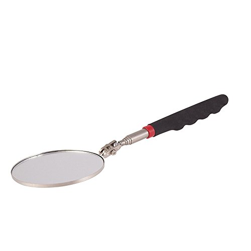 HARDK-Telescoping Inspection Mirror Circular Retractable Handle Flexible Inspection Mirror 360 Rotation - Thumbnail 3