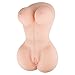 Y-NOT Male Masturbator Women Torso Sex Toys Realistic Life Size Sex Love Doll Sex Dolls with Breasts Butt Tight Vigrin Pussy Ass Adult Toys for Men Sexual