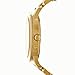 Michael Kors Women's Runway MK Logo Glitz Gold Tone Steel Watch 45mm MK3462