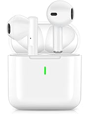 Wireless Earbuds, Bluetooth 5.1 Earbuds with Noise Cancellation, IPX7 Waterproof, 35H Playtimes, Stereo Wireless Headphones for Android and iOS