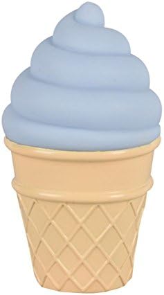Matacai Novelty Ice Cream Night Light Childrens Bedroom Nursery Night Lamp Mini Light Emitting Children Room Decor-Blue