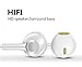[2 Pack] Premium Aux Headphones/Earphones/Earbuds / 3.5mm Wired Headphones/Noise Isolating Earphones with Built-in Microphone Compatible with iPhone iPod iPad Samsung Android Phone & MP3 MP4thumb 4