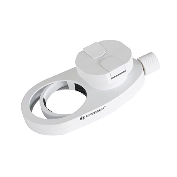 Bresser Universal Smartphone Adapter für Teleskope, Mikroskope, Spektive, für Okulare bis 68 mm Durchmesser und geeignet…
