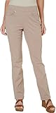 Gloria Vanderbilt Avery Pull-On Straight Leg Jeans