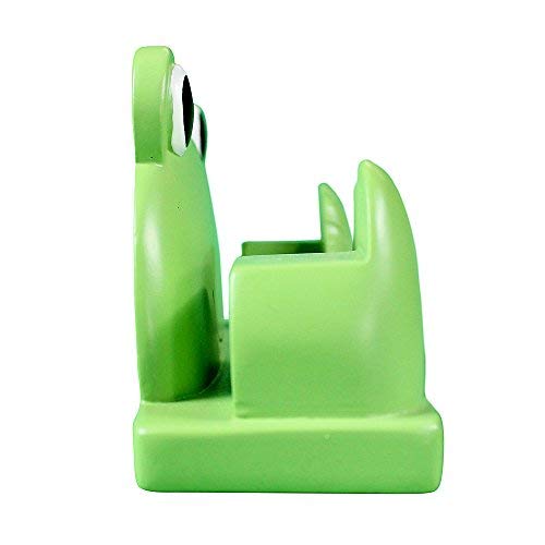 JewelryNanny Fun Frog Eyeglass Holder Stand for Kids Women - Securely Hold Kids Eyeglasses, Adult Reading Glasses like Bedside Nightstand Organizer, Cute Desk Accessories - Thumbnail 4