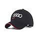 SPPRANDOM JDclubs V Logo Embroidered Adjustable Baseball Caps for Men and Women Hat Travel Cap Car Racing Motor Hat (White New)