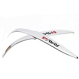 DeAutoBug ABS Chrome Finish Side Rearview Wing Mirror Decoration Trim for Toyota RAV4 2016 2017 with RAV4 Logo