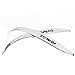 DeAutoBug ABS Chrome Finish Side Rearview Wing Mirror Decoration Trim for Toyota RAV4 2016 2017 with RAV4 Logo