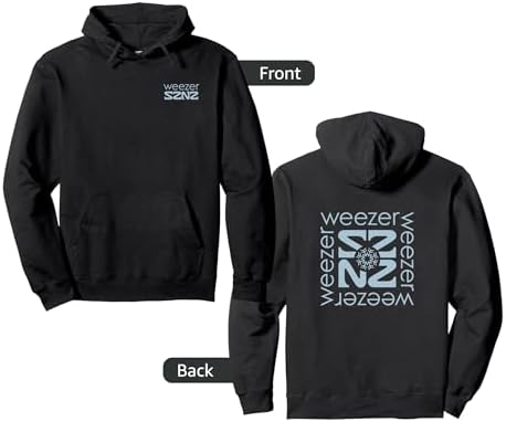 Amazon.com: Weezer - Winter Zip Hoodie : Clothing, Shoes & Jewelry