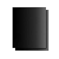 Dreams-Mall 2pcs Teflon Oven Liners for Gas Electric Microwave Fan Toaster Ovens - Non Stick Heavy Duty - 40 x 50cm/ 15.75 x 19.69 inch - Can Use As Baking Mat BBQ Grill Mat Pan Liners