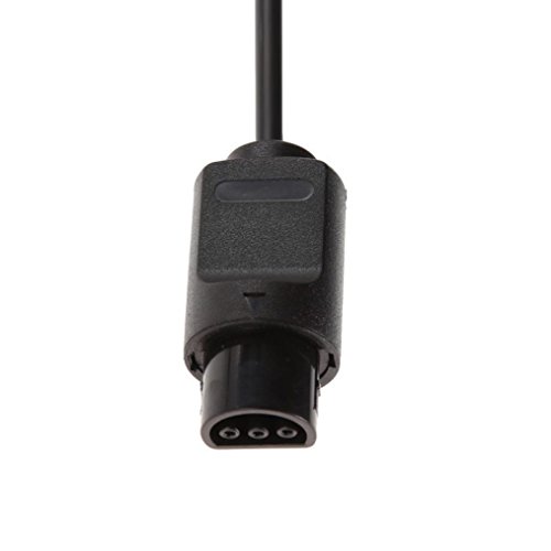 Coohole 6 Feet Durable Extended Extension Cable Cord for Nintendo 64 N64 Controller, Black - Thumbnail 3
