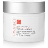 Consult Beaute - Regenerol Retinol Face Cream - Moisture Rich Regenerating Facial Daily Treatment Cream - Visibly Reduce Appearance of Fine Lines and Wrinkles - 1.7 oz.