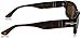 Persol Men's PO3087S Rectangular Sunglasses, Havana/Brown Polarized, 58 mm
