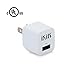 iKits (UL Certified) Universal USB Wall Charger Plug,Ultra Compact Foldable Travel Charger Single Port, 5V 1A Power Adapter Compatible iPhone X, 8.8Plus, 7,7P, 6,SE, iPhone,ipad, iPod More Whit