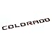Yoaoo 3pcs OEM Redline Colorado Emblems Letter Badge Compatible with for Colorado Glossy 2007-2019 (Red Line)
