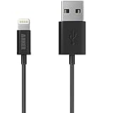 Anker Lightning to USB Cable (3ft) for iPhone 6s 6 Plus 5s 5c 5, iPad Pro, Air 2, iPad mini 4 3 2, iPod touch 5th gen / 6th gen / nano 7th gen [Apple MFi Certified] (Black)