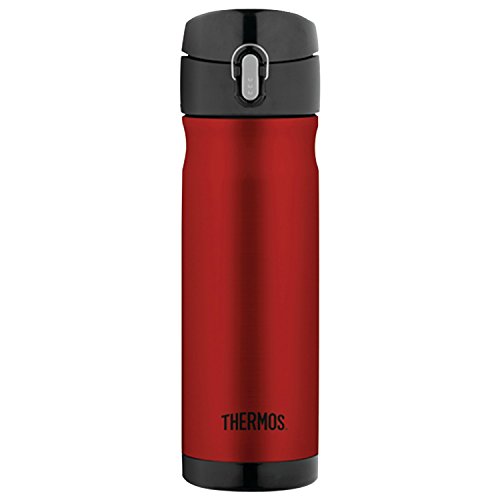 UPC 041205672852, Thermos 16 Ounce Stainless Steel Commuter Bottle, Cranberry