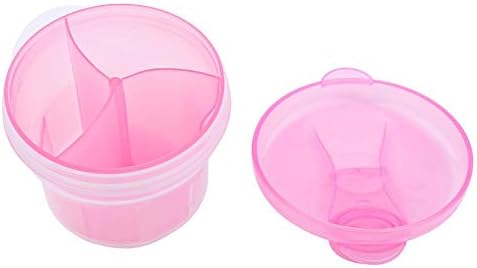 Distributeur De Lait En Poudre Conservation Recipient Portatif Boite Alimentaire Bebe Pot De Conservation Pour Lait En Poudre Bonbons De Fruits De Bebe Rose Doseurs Bebe Puericulture Mkyra Org