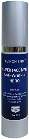 [REinONSkin] SUPER FACE MAN Anti-Wrinkle Hero/Paraben Free/Men's Skin Strengthening Serum/Lotion (1.7 oz)