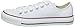 Converse Unisex Chuck Taylor  All Star  Leather Ox White/Leather Men's 6.5, Women's 8.5 Medium