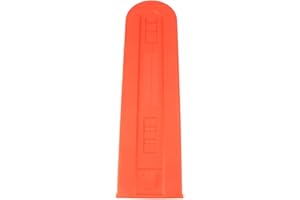 16 Inch Chainsaw Bar Cover Plastic Chainsaw Bar Cover Scabbard Guard for Agriculture Supplies Accessories Orange