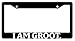 I Am Groot Black Plastic License Plate Frame 1222