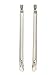 Ximoon 2-Pack Refrigerator Door Handles for Frigidaire - 5304506469, 5304504507, 5304486359, 242059501, 242059504