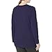 Just My Size Women's Plus Size Vneck Long Sleeve Tee