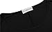 JollieLovin Womens Plus Size 3/4 Sleeve Tunic Tops Loose Fit Casual Swing Basic T Shirt to Wear with Leggings Black