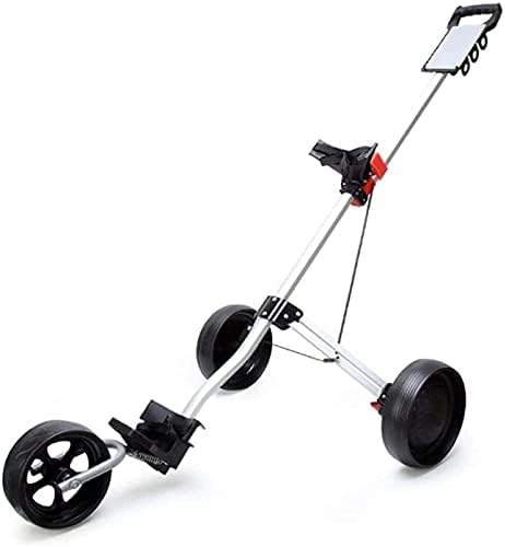 TUHFG Golf Push Cart Golf Push Cart,Golf Tricycle Charter Car Foldable Ball Cart Trolley Court Supplies Cube Push Trolley (Color : Black) TUHFG Golf Push Cart Golf Push Cart,Golf Tricycle Charter Car Foldable Ball Cart Trolley Court Supplies Cube Push Trolley (Color : Black)
