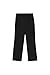 French Toast boys Adjustable Waist Work Wear Finish Relaxed Fit (Standard & Husky) Pants, Black, 10 US