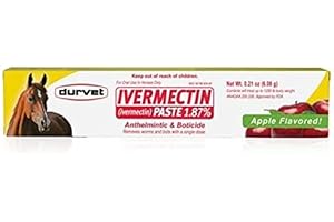 Durvet Ivermectin Paste - Horse Wormer 1 Tube 6.08 Grams (3-Pack)