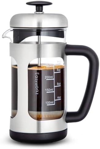 Easyworkz Stainless Steel French Press 350 ml Coffee Tea Maker