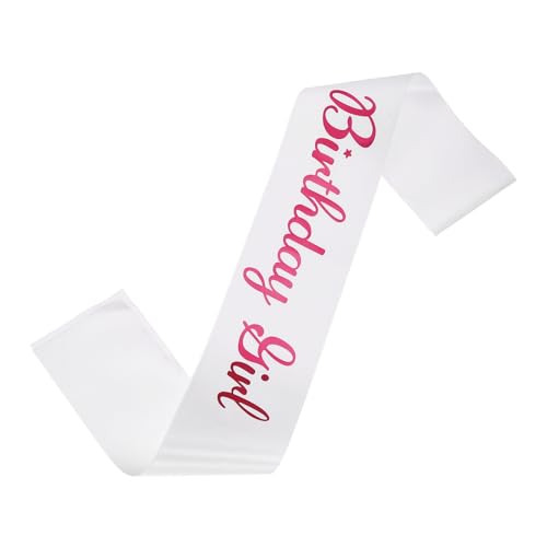 White, Pink Sparkle Lettering