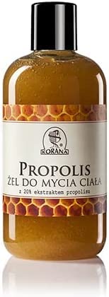 Korana Propolis Body Wash Gel for Reduction of Acne and Impurities Removal Antibacterial with 20% Propolis Extract for Sebum Regulation Disinfecting and Soothing 300ml — image 1