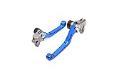 Yonglong Blue CNC Pivot Brake Clutch Levers for Yamaha YZ125/250 01-07 £¬ YZ250F 01-06 £¬ YZ426F/450F 01-07