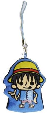 Amazon ワンピース フェルトストラップ２ｎｄ ルフィ 水色 パンソンワークス アニメ 萌えグッズ 通販