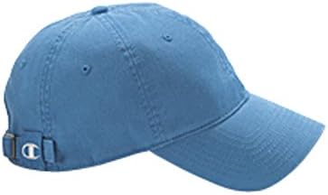 Product of Brand Champion Brushed Cotton 6-Panel Cap - White - OS - (Instant Savings of 5% & More)