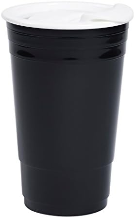 30 oz All Night Double Wall Party Cup (Black)
