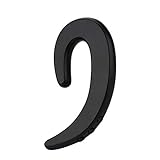 Junshion Bluetooth 4.2 Bone Conduction Headphones,Wireless Bluetooth Earphone with Mic Single Ear Hook Headset Earbud,5-6 Hrs Playback Noise Cancelling Headsets (Comfy & Fast Pairing)