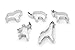Fox Run Zoo Animal Cookie Cutter Set