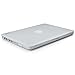 [2 in 1] iXCC Rubberized Hard Shell Case with Keyboard Cover for Apple MacBook Pro 13-inch Without Retina Display (Model A1278) - Clear