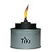 TIKI Brand 4.5-Inch Tin Table Torch, Silver